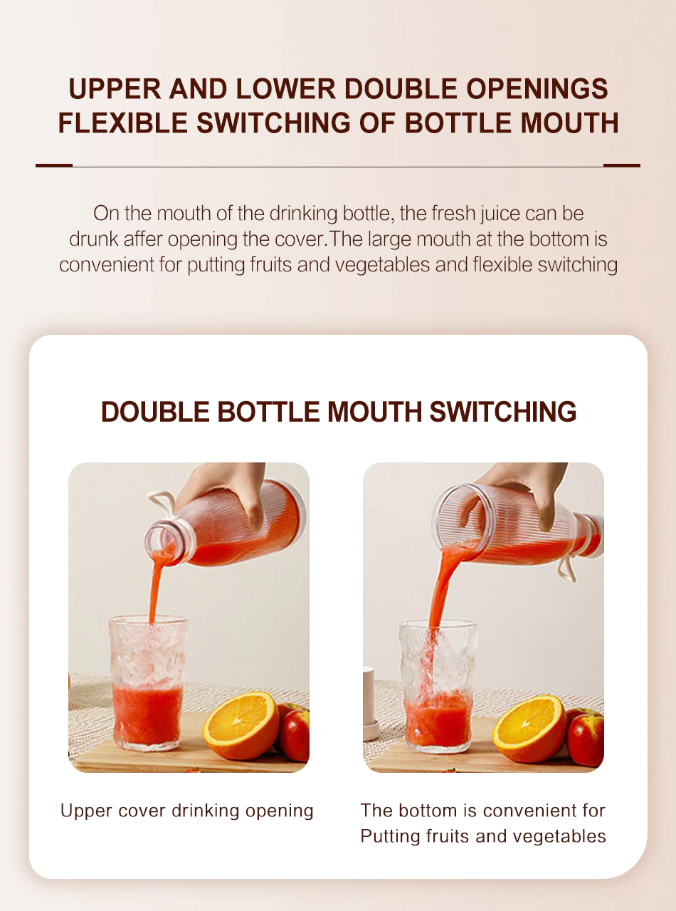 Portable Blender Bottle